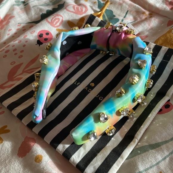 NWT Lele Sadoughi X Stoney Clover Tie Dye Headband main image 4